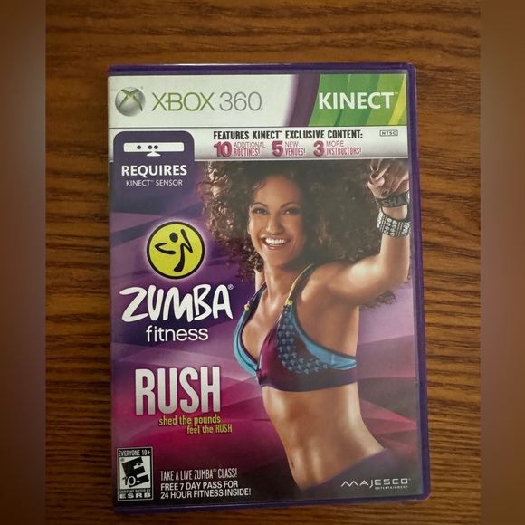 XBOX 360 Kinect Zumba Fitness. Rated E. Great condition. - Picture 1 of 4